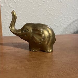 Brass Elephant Figurine